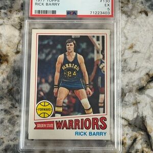 1977 Topps Rick Barry - PSA 5